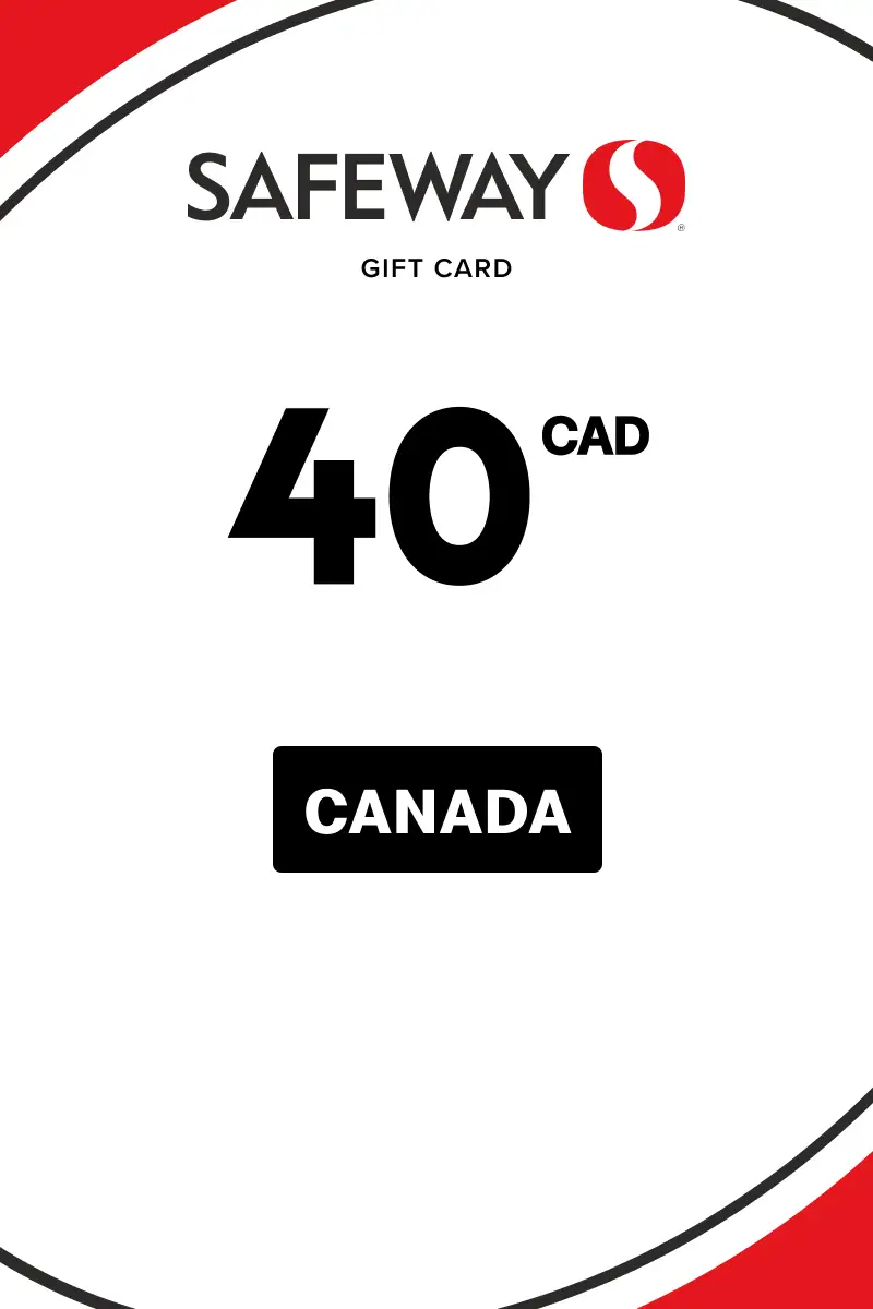 Safeway 40 CAD Gift Card (Canada) - Digital Key