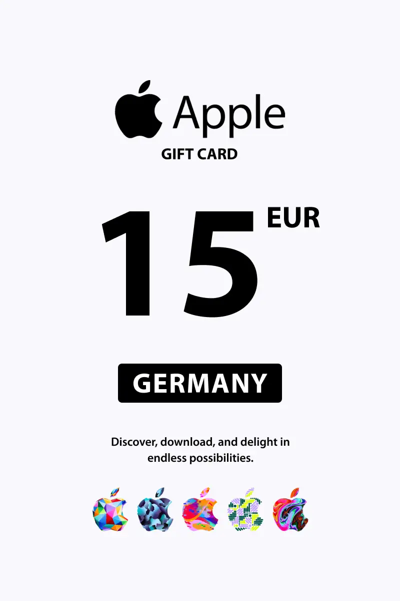 Apple 15 EUR Gift Card (Germany) - Digital Key