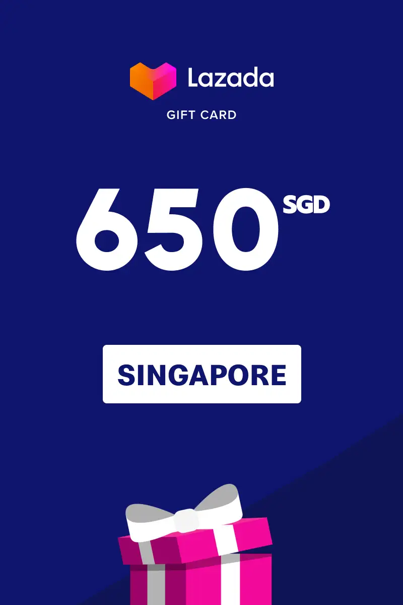 Lazada 650 SGD Gift Card (Singapore) - Digital Key