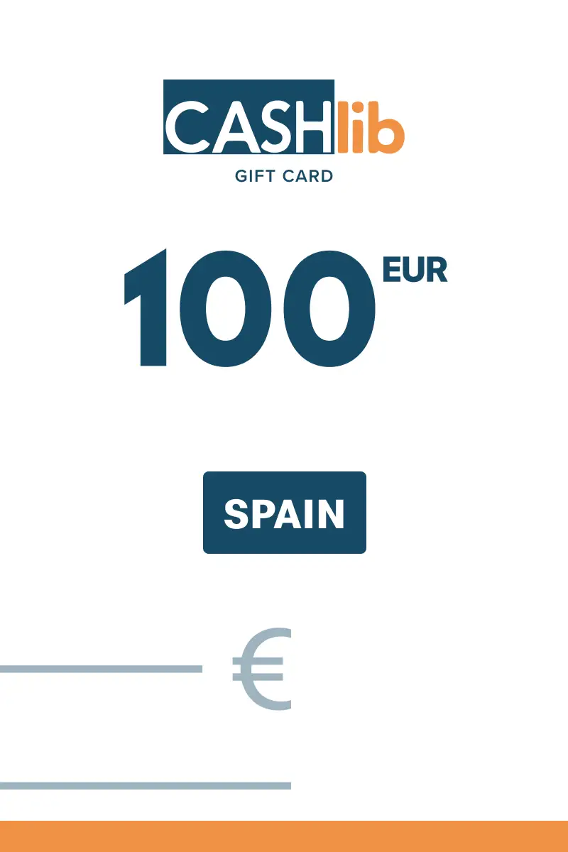 CASHlib 100 EUR Gift Card (Spain) - Digital Key