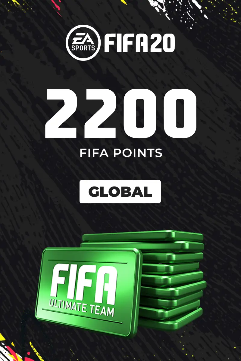 FIFA 20 Ultimate Team 2200 FUT Points (Global) (Xbox One) - Xbox Live - Digital Key
