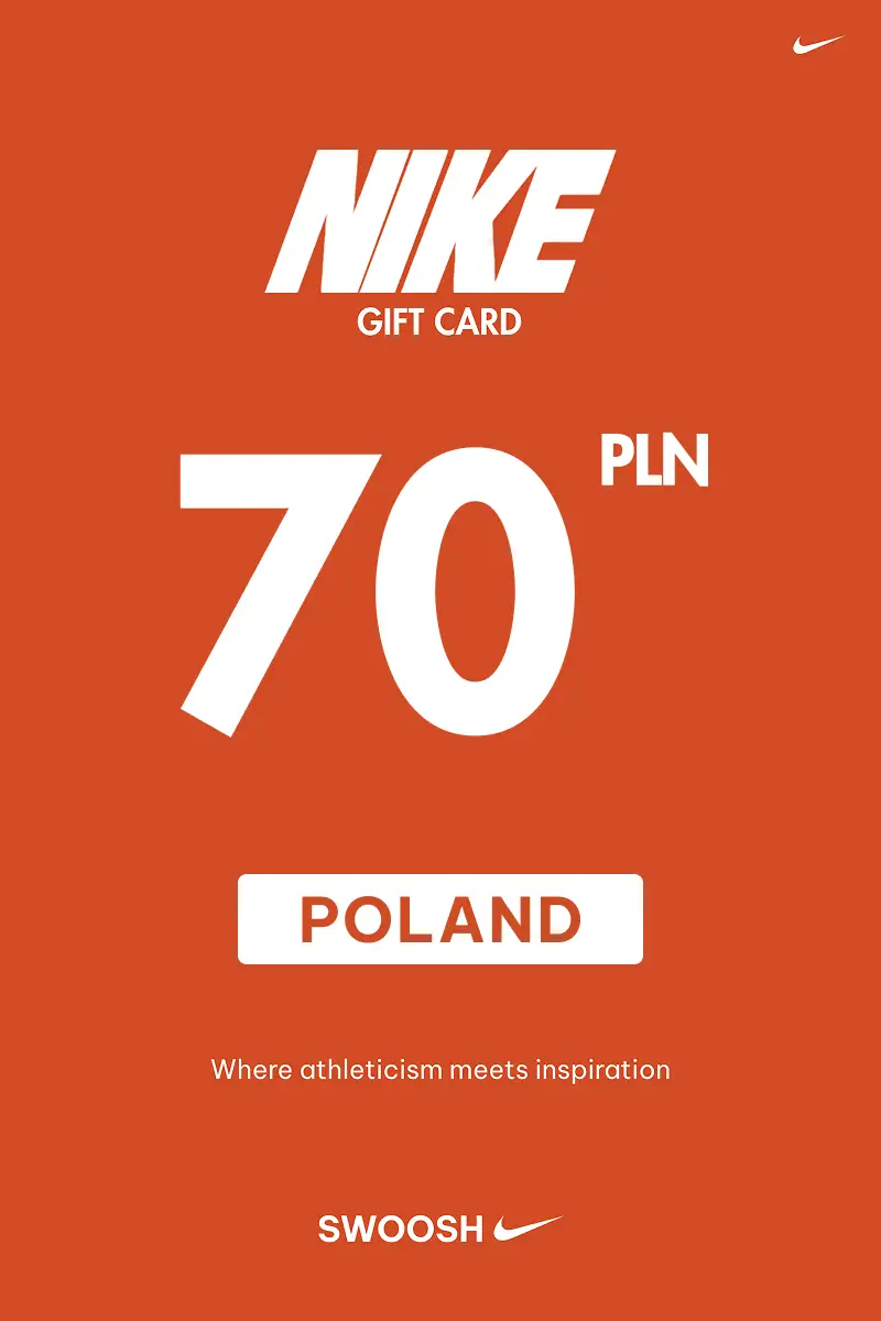 Nike 70 PLN Gift Card (Poland) - Digital Key