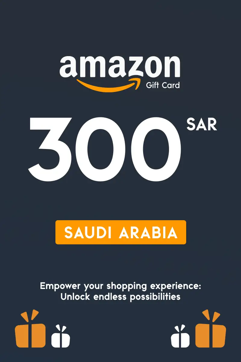 Amazon 300 SAR Gift Card (Saudi Arabia) - Digital Key