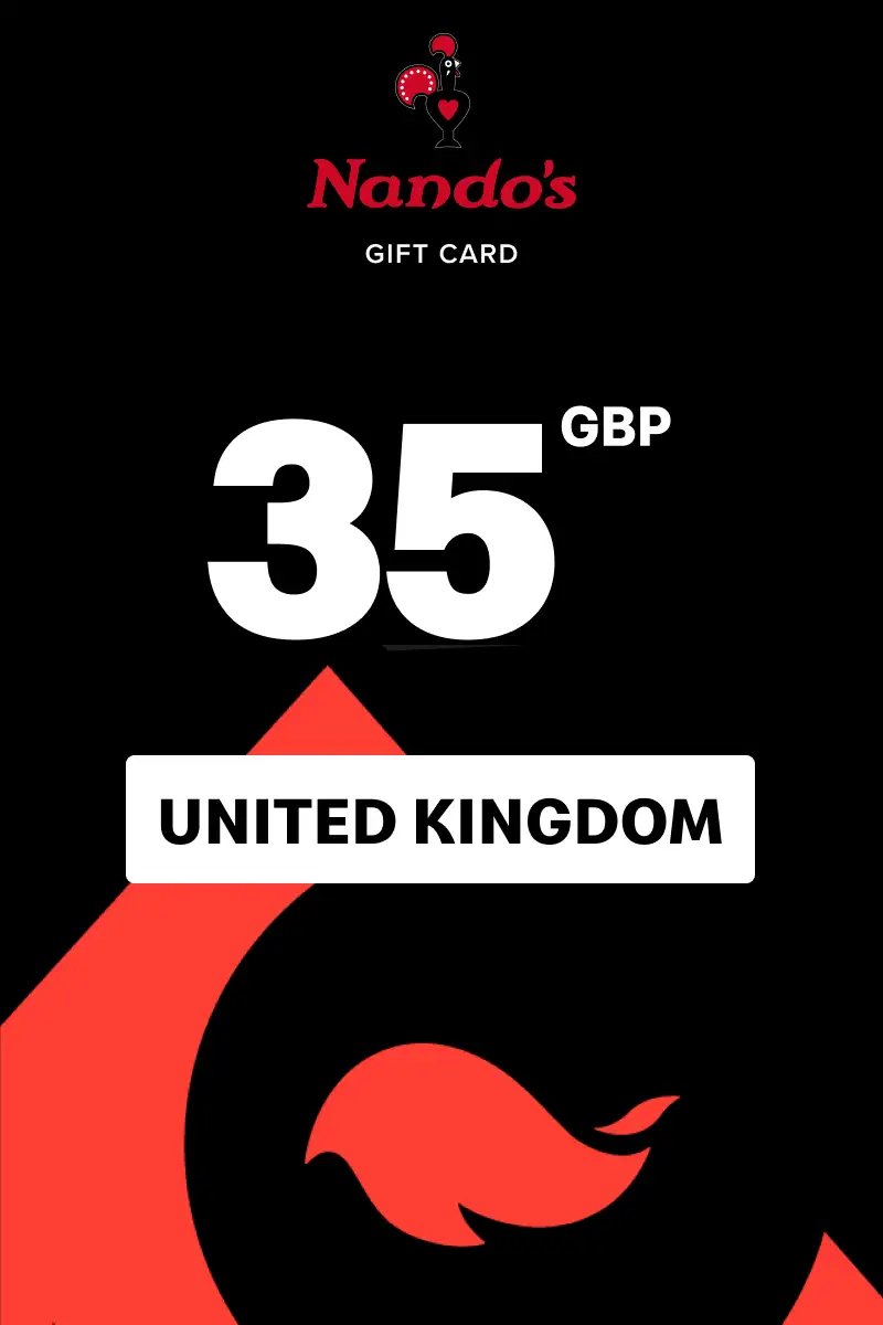 Nando's 35 GBP Gift Card (United Kingdom) - Digital Key