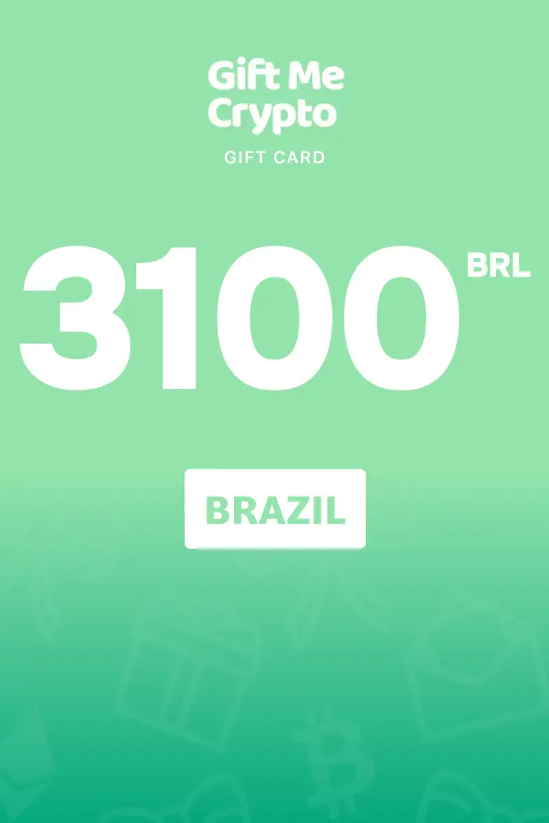 Gift Me Crypto 3100 BRL Gift Card (Brazil) - Digital Key