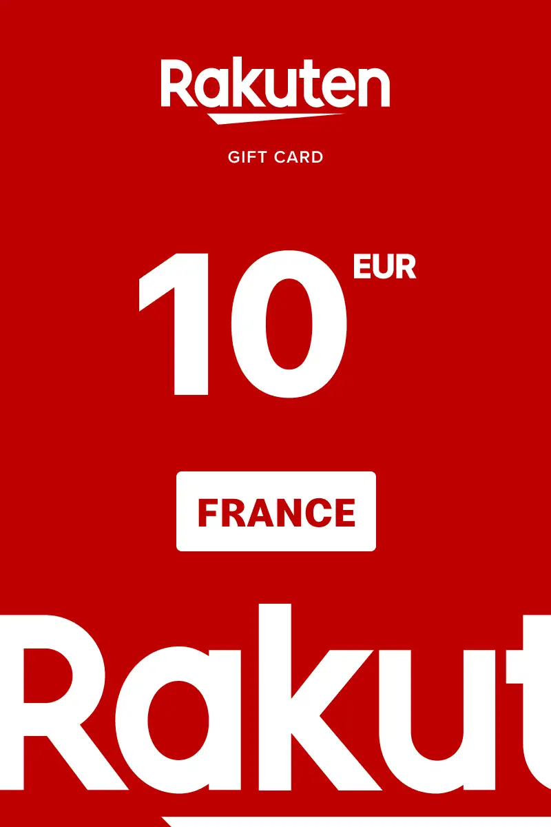 Rakuten Kobo 10 EUR Gift Card (France) - Digital Key