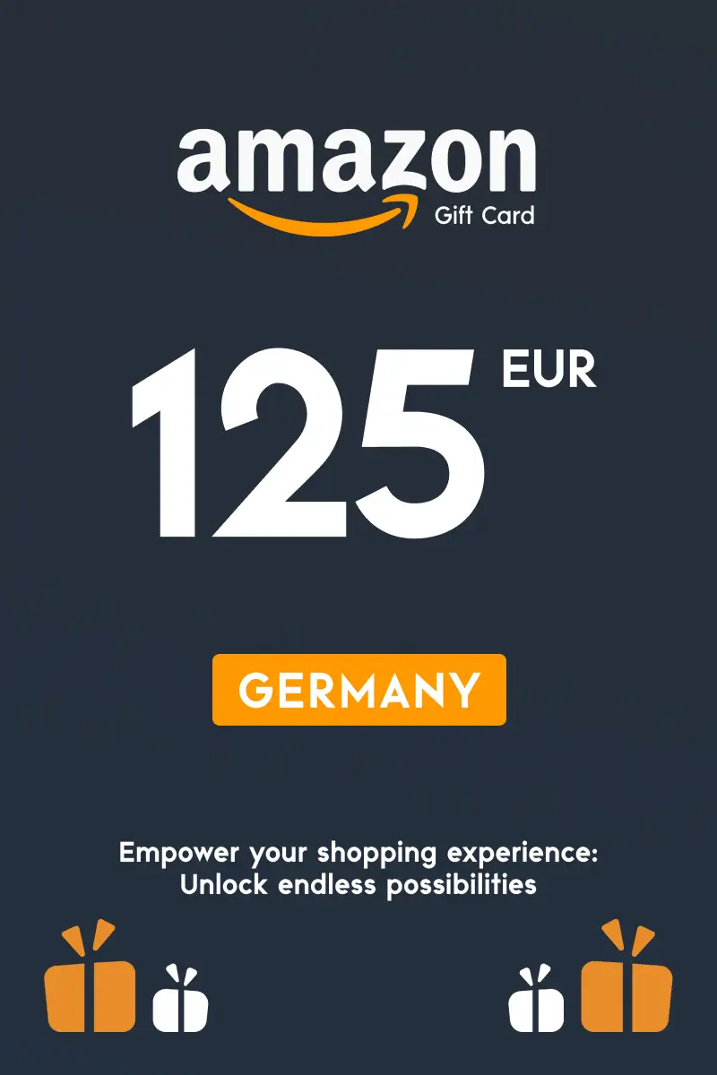 Amazon 125 EUR Gift Card (Germany) - Digital Key