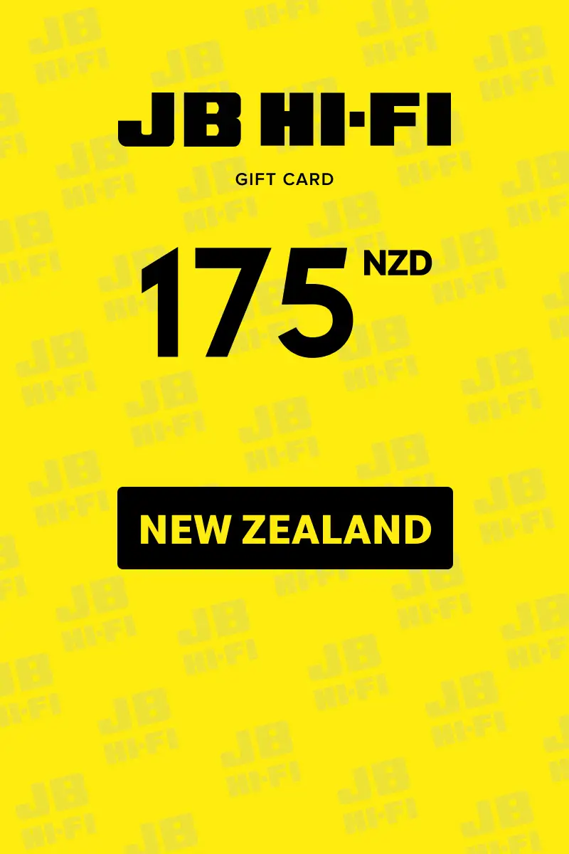 JB HI-FI 175 NZD Gift Card (New Zealand) - Digital Key