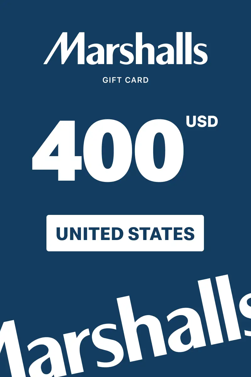 Marshalls 400 USD Gift Card (United States) - Digital Key