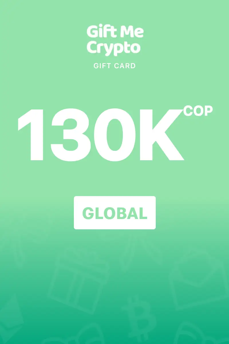 Gift Me Crypto 130000 COP Gift Card (Global) - Digital Key