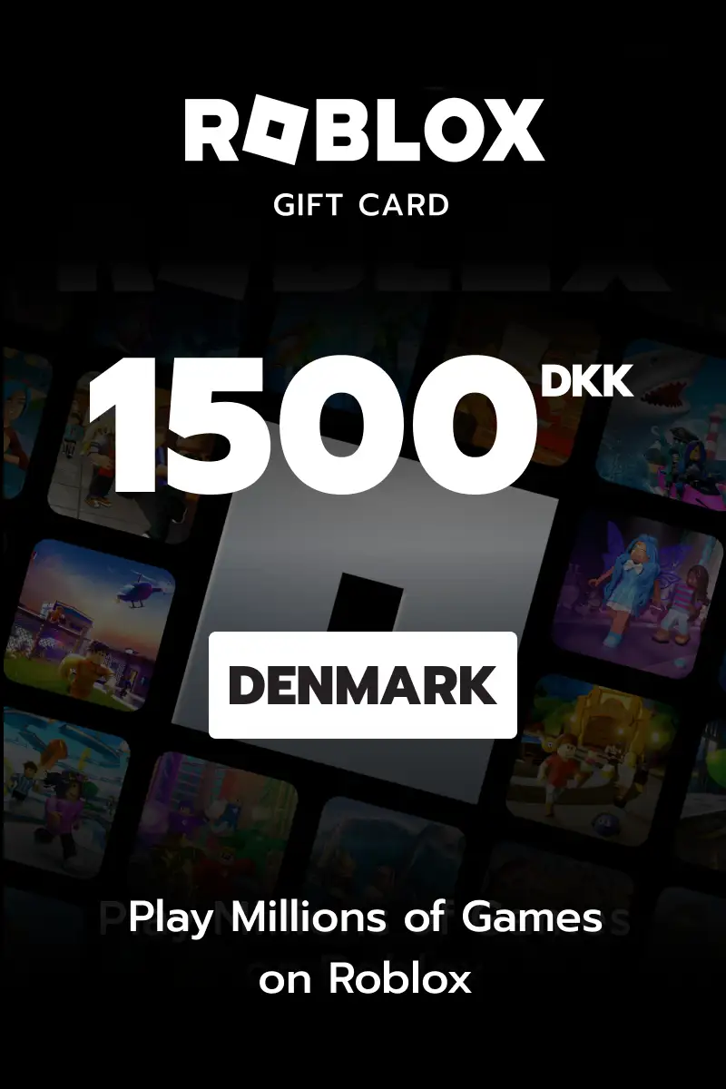 Roblox 1500 DKK Gift Card (Denmark) - Digital Key