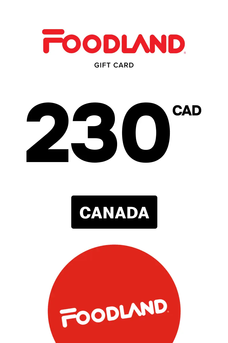 Foodland 230 CAD Gift Card (Canada) - Digital Key