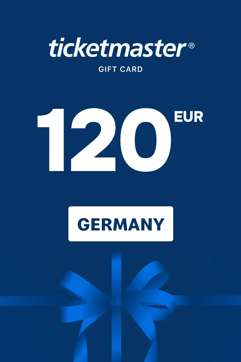 Ticketmaster 120 EUR Gift Card (Germany) - Digital Key afbeelding