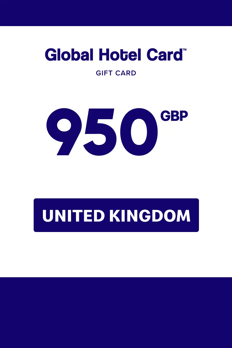 Global Hotel Card 950 GBP Gift Card (United Kingdom) - Digital Key