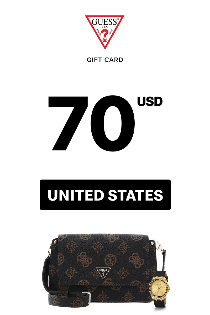 Guess 70 USD Gift Card (United States) - Digital Key