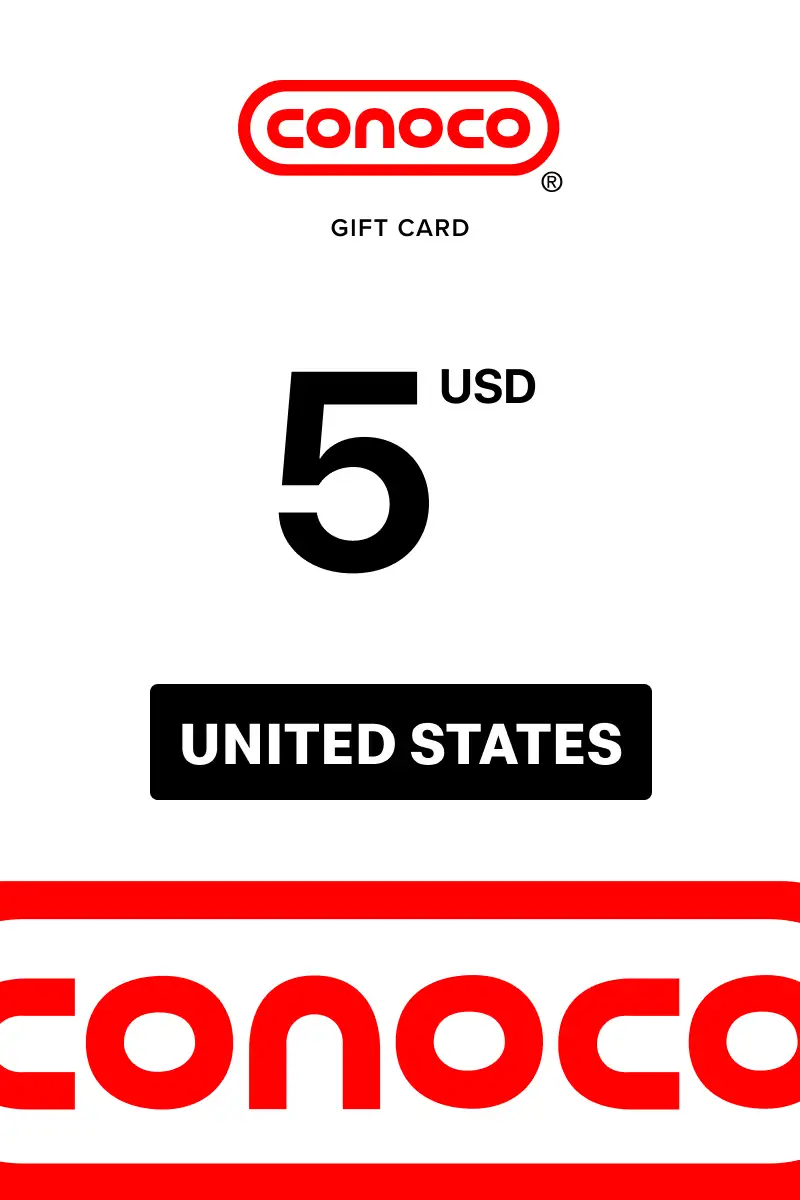 Conoco 5 USD Gift Card (United States) - Digital Key