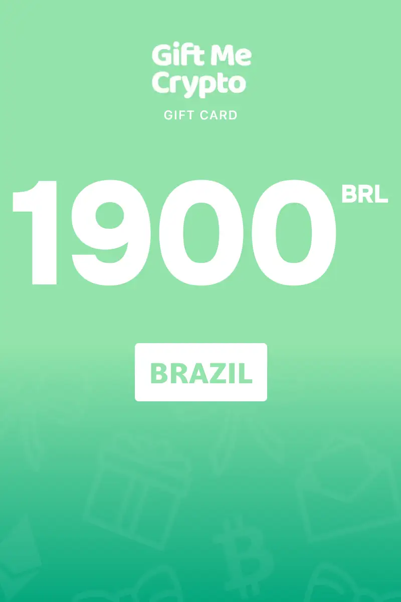 Gift Me Crypto 1900 BRL Gift Card (Brazil) - Digital Key