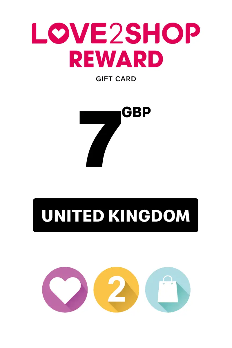 Love2Shop Reward 7 GBP Gift Card (United Kingdom) - Digital Key