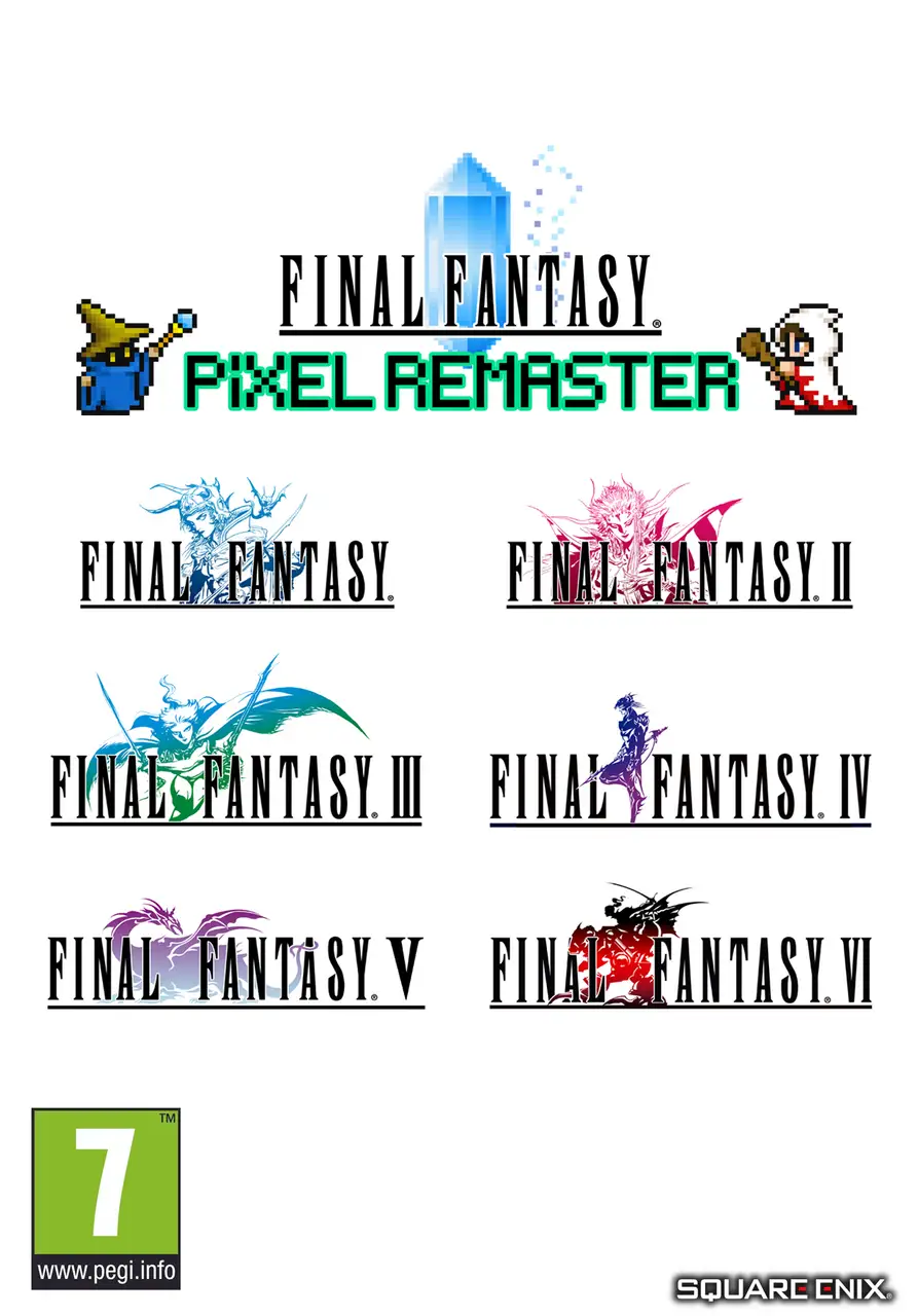 FINAL FANTASY I-VI Pixel Remaster Bundle (Europe) (PC) - Steam - Digital Key