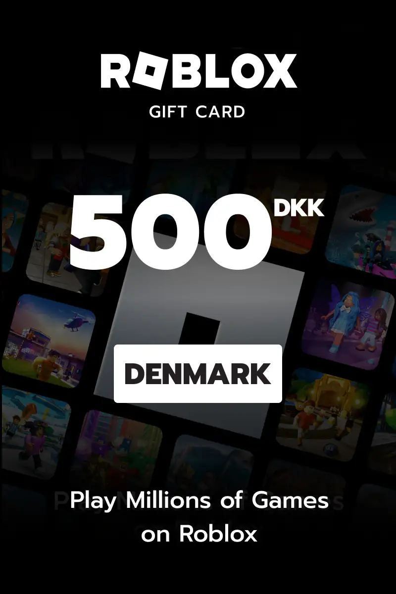 Roblox 500 DKK Gift Card (Denmark) - Digital Key