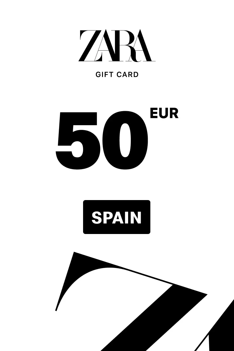 Zara 50 EUR Gift Card (Spain) - Digital Key