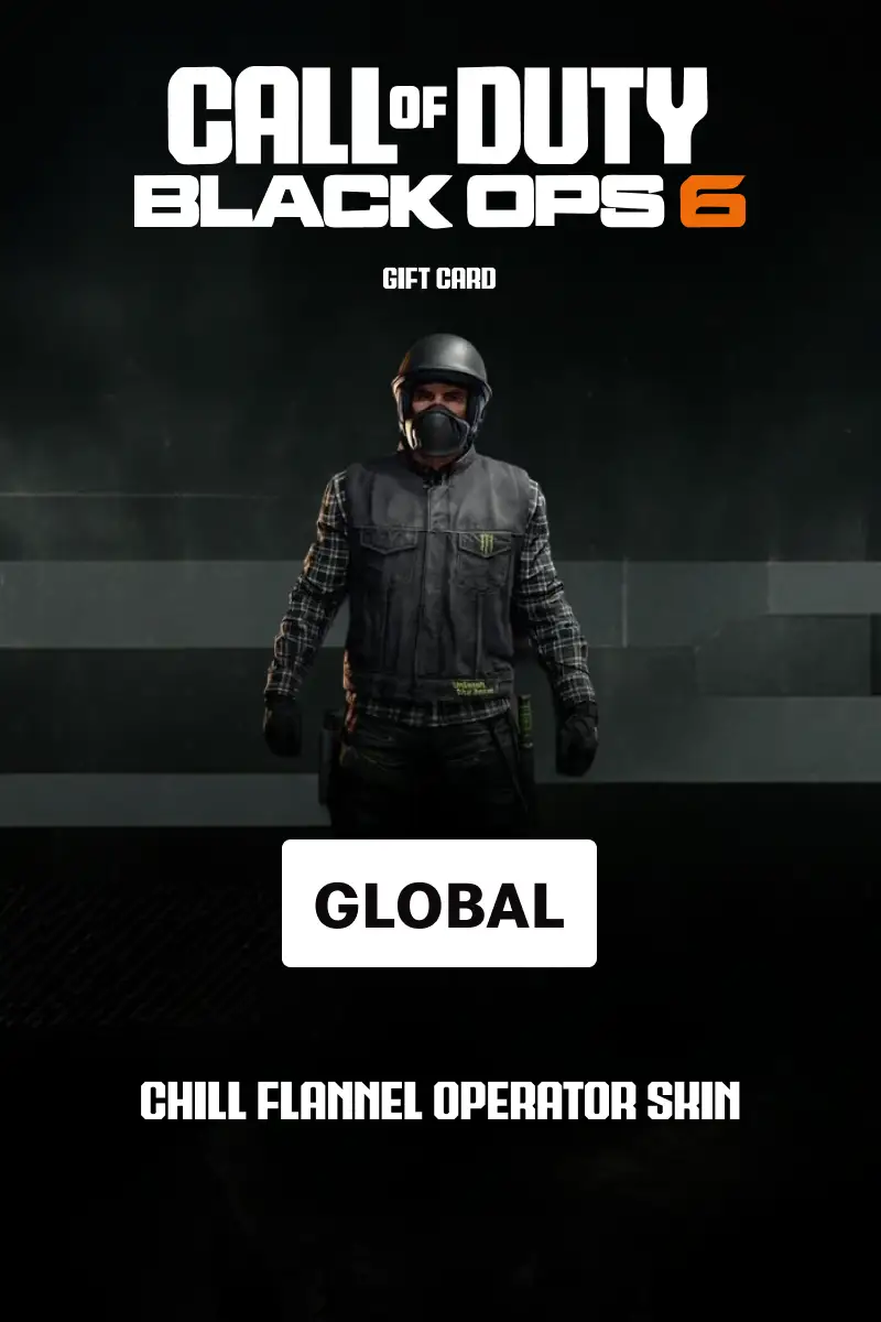 Monster Energy X Call of Duty Black Ops 6 - Chill Flannel Operator Skin DLC (Global) - Multiplatform - Digital Key