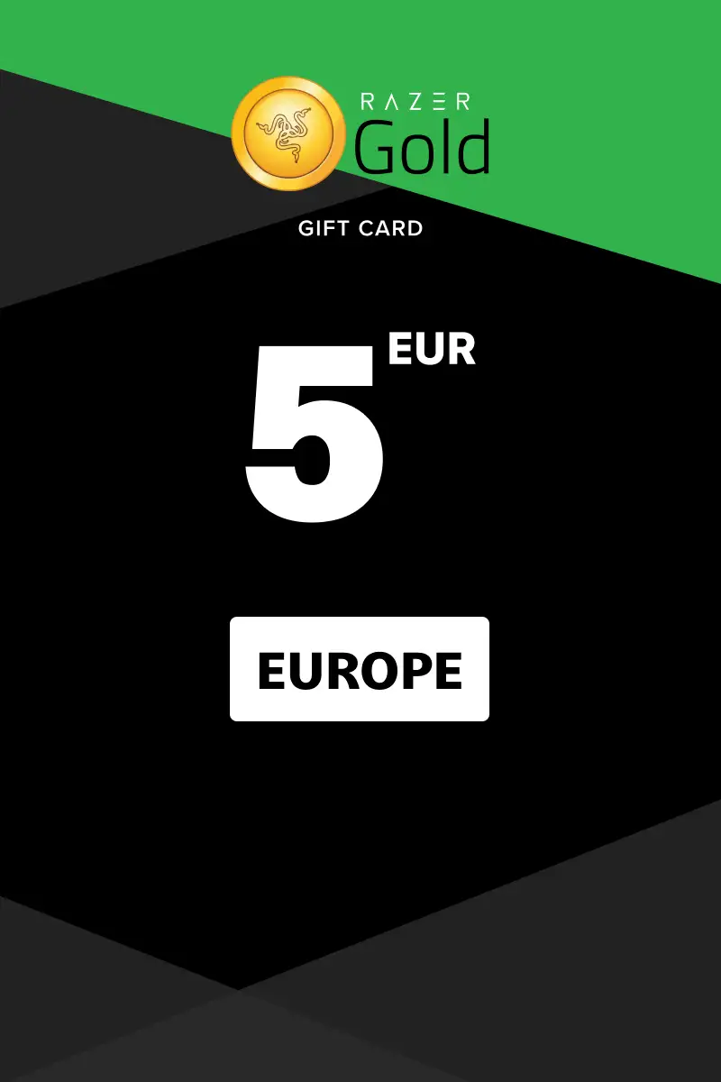 Razer Gold 5 EUR Gift Card (Europe) - Digital Key