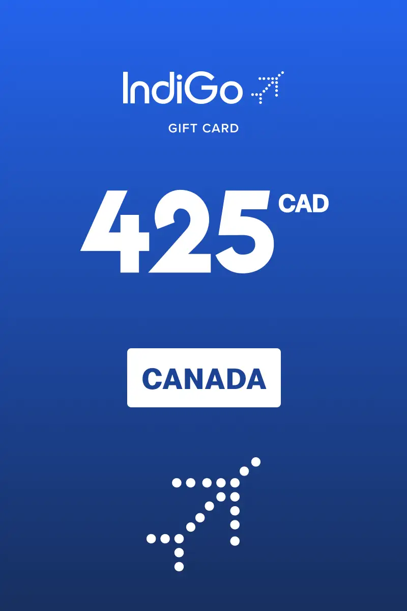 Indigo 425 CAD Gift Card (Canada) - Digital Key
