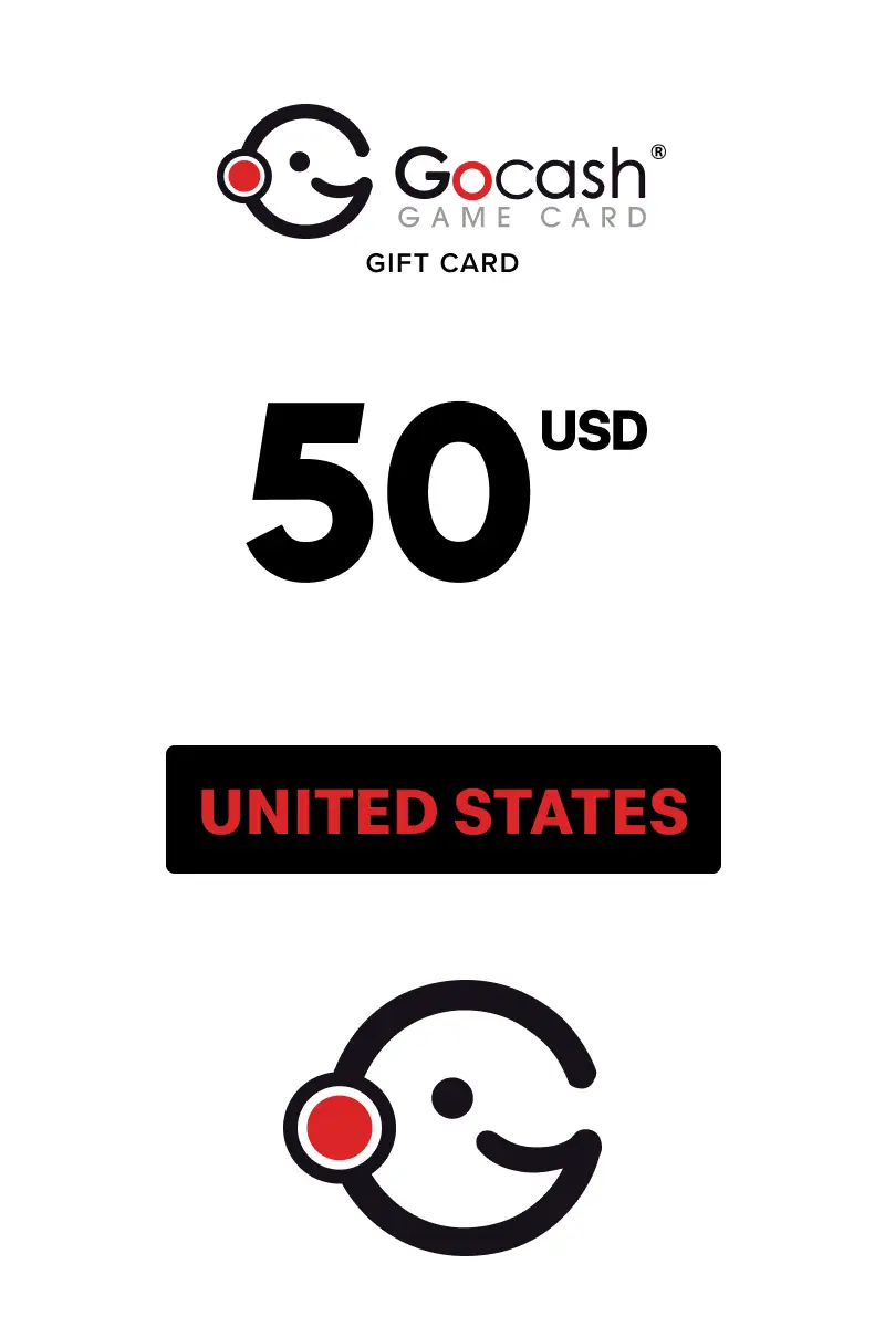 GoCash Game Card 50 USD Gift Card (United States) - Digital Key