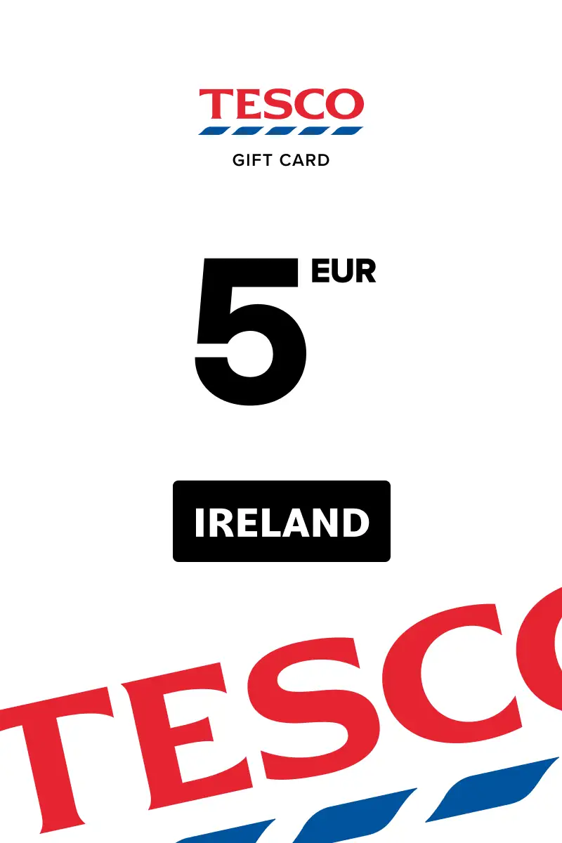 Tesco 5 EUR Gift Card (Ireland) - Digital Key