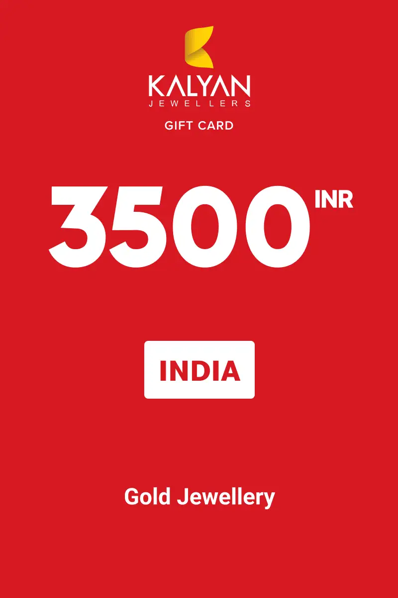 Kalyan Gold Jewellery 3500 INR Gift Card (India) - Digital Key