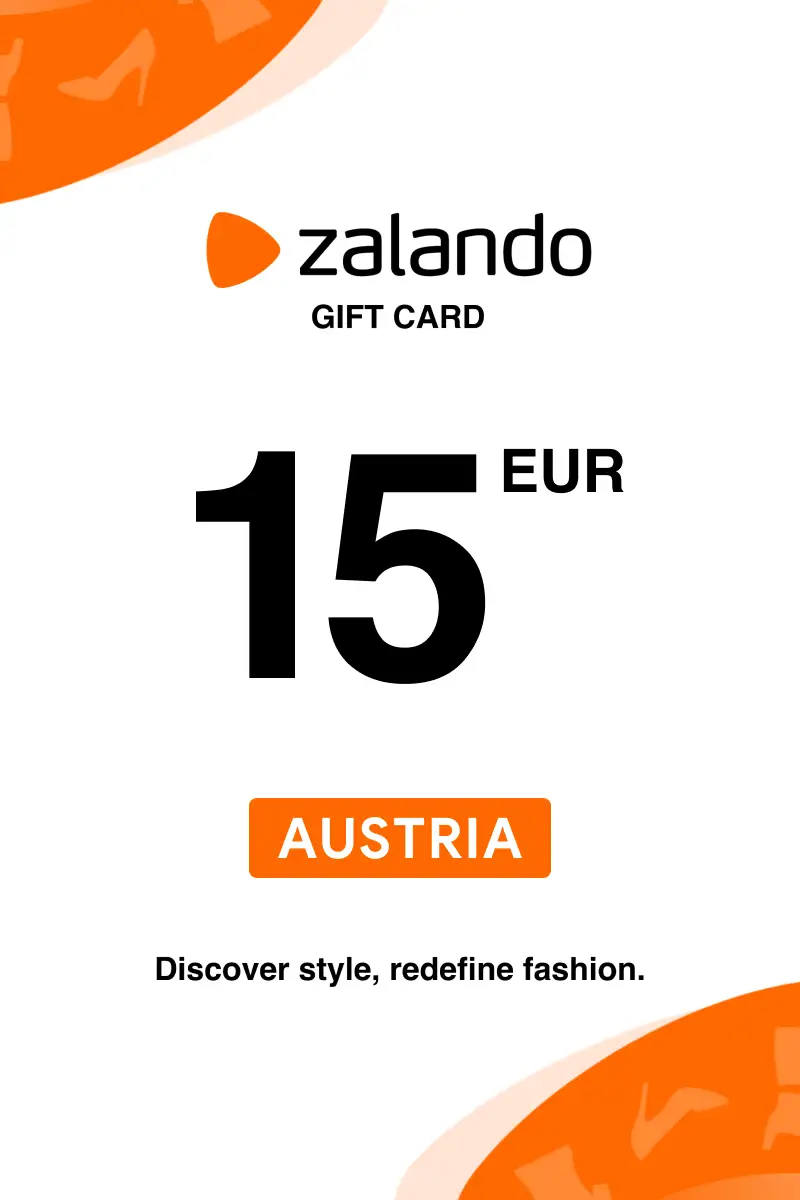 Zalando 15 EUR Gift Card (Austria) - Digital Key
