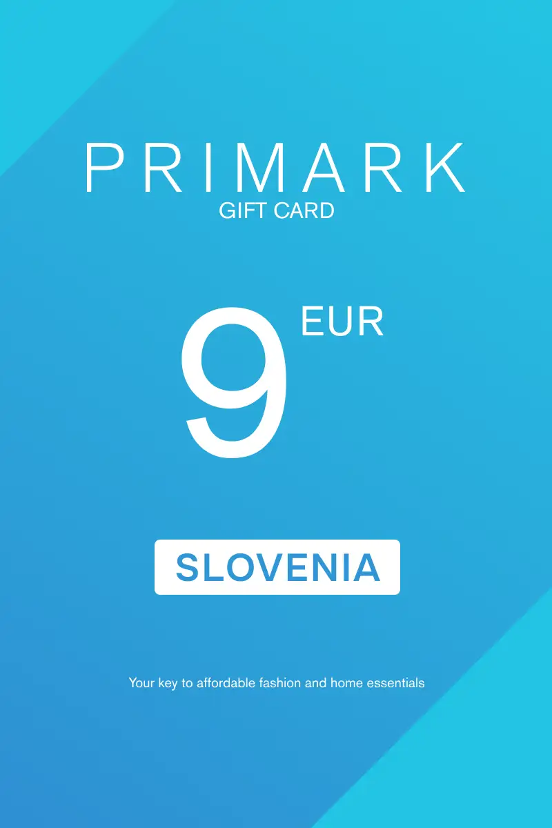 Primark 9 EUR Gift Card (Slovenia) - Digital Key