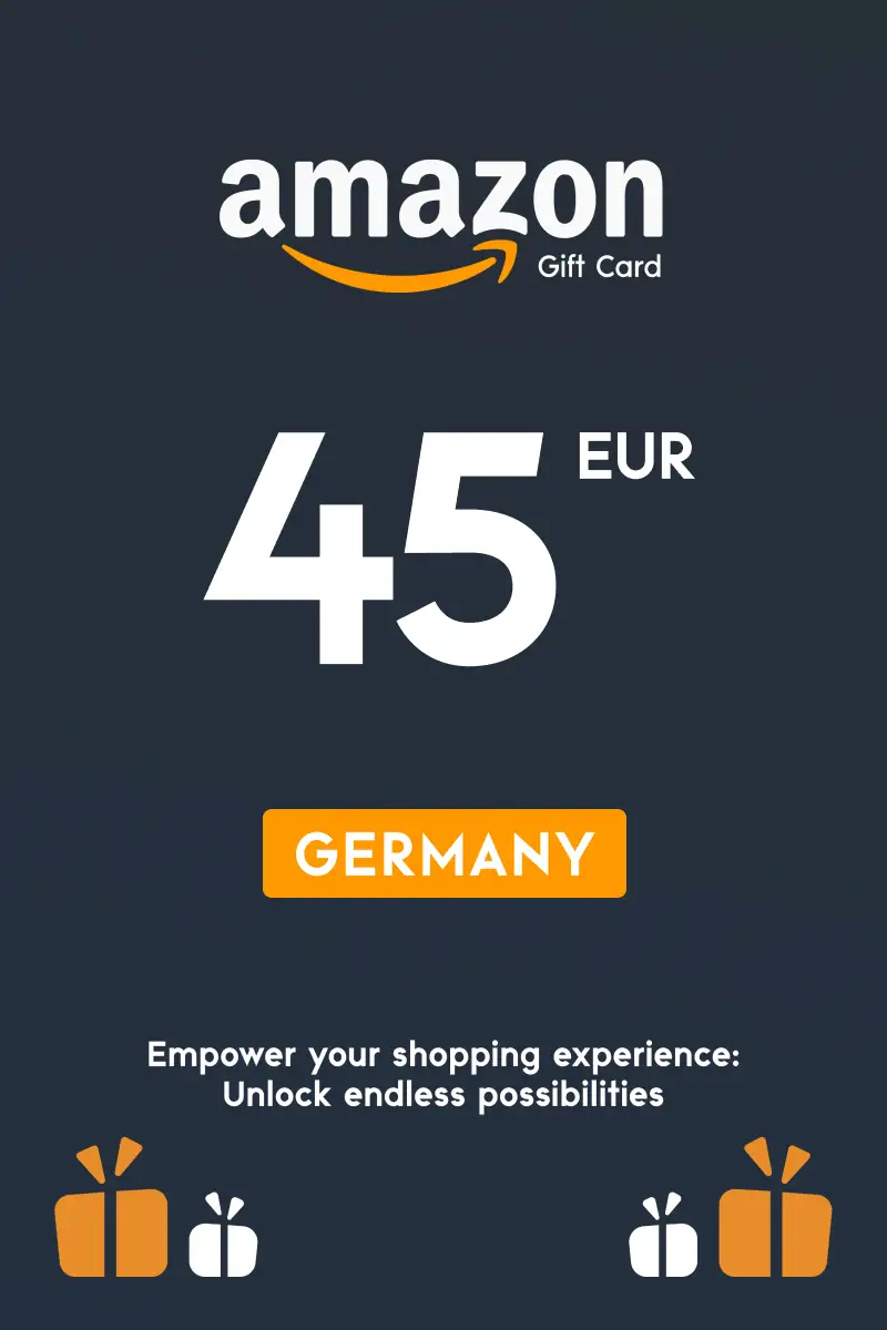 Amazon 45 EUR Gift Card (Germany) - Digital Key