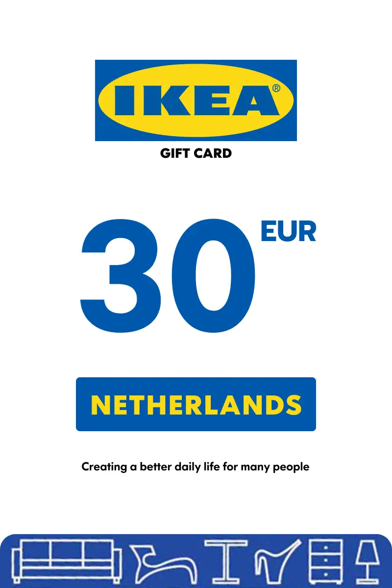 IKEA 30 EUR Gift Card (Netherlands) - Digital Key
