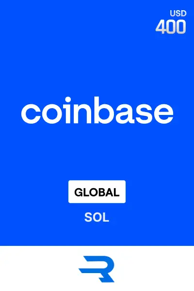 Rewarble Coinbase (SOL) 400 USD Gift Card (Global) - Rewarble - Digital Key
