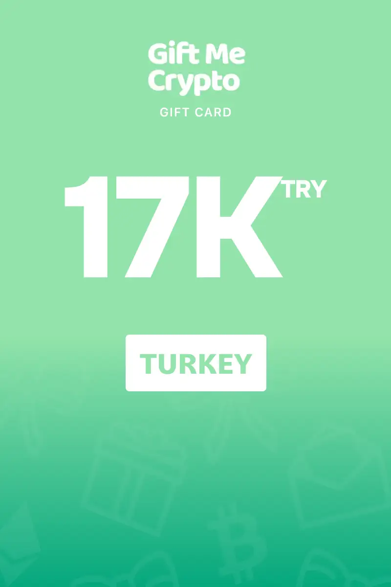 Gift Me Crypto 17000 TRY Gift Card (Turkey) - Digital Key