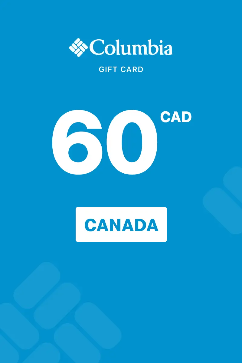 Columbia Sportswear 60 CAD Gift Card (Canada) - Digital Key