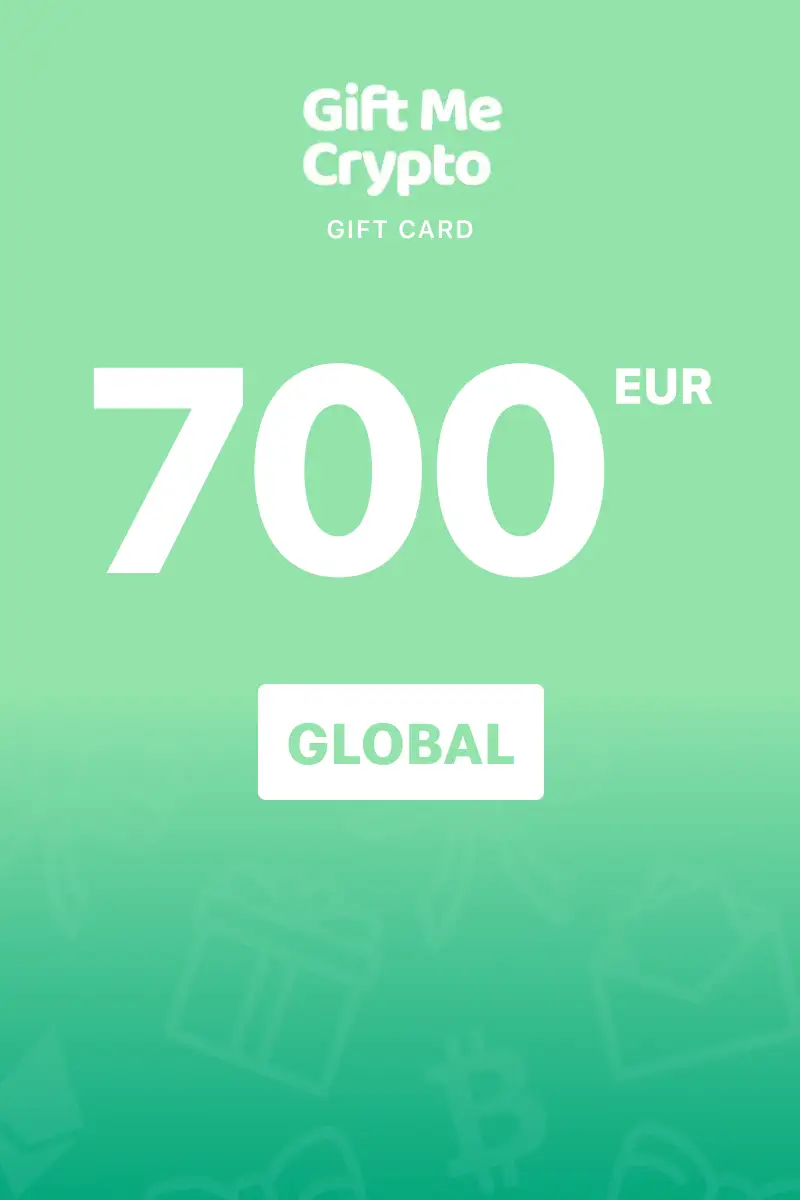 Gift Me Crypto 700 EUR Gift Card (Global) - Digital Key