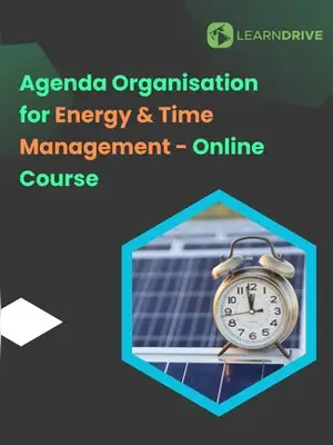 Agenda Organisation for Energy and Time Management - Online Courses (Global) - LearnDrive - Digital Key