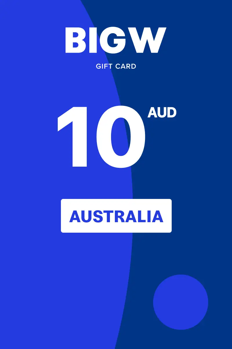 Big W 10 AUD Gift Card (Australia) - Digital Key