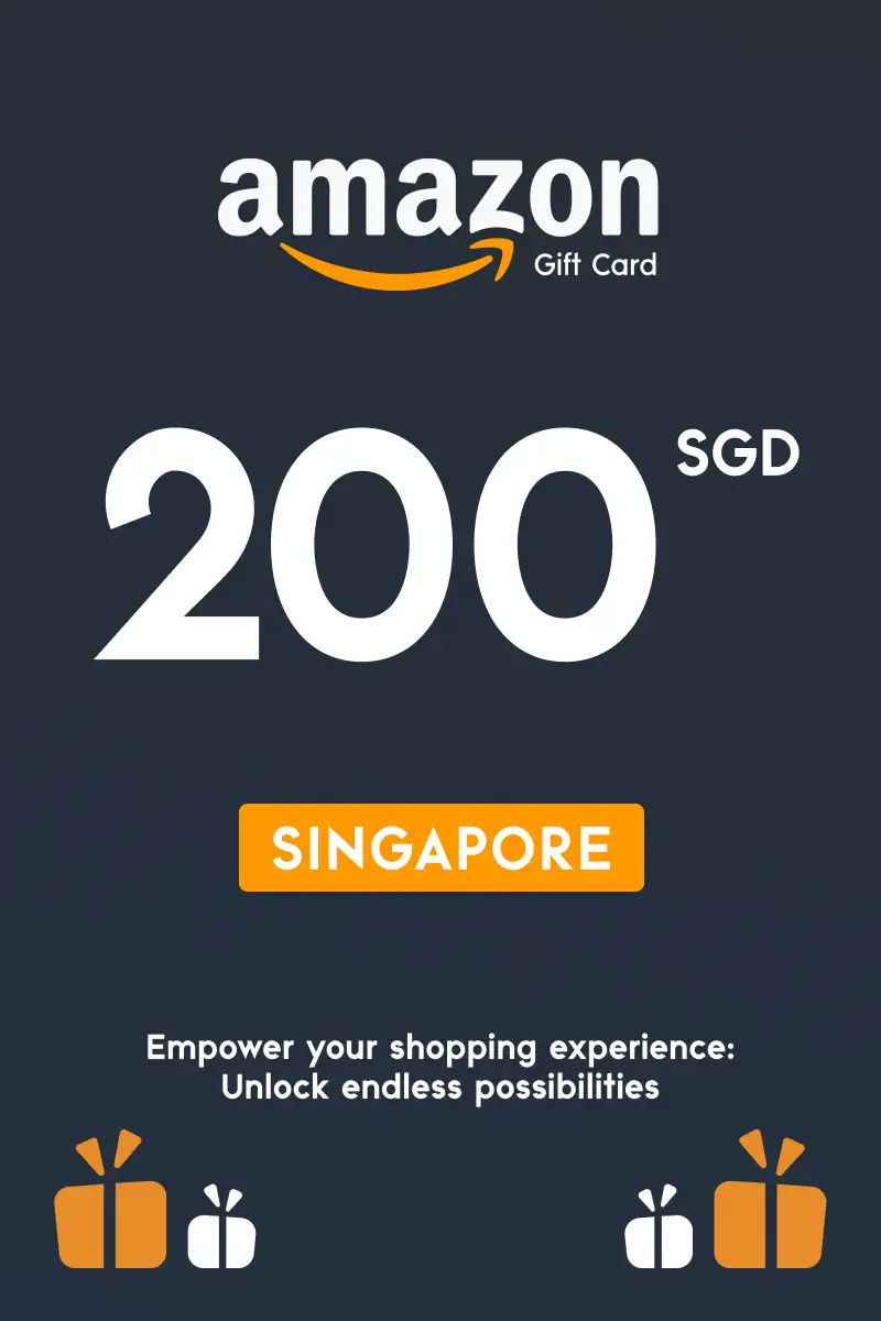 Amazon 200 SGD Gift Card (Singapore) - Digital Key