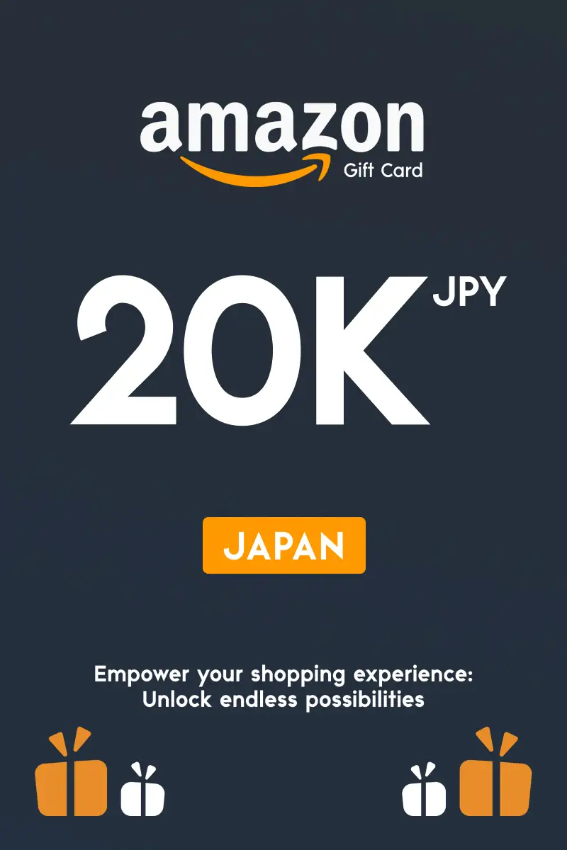 Amazon 20000 JPY Gift Card (Japan) - Digital Key