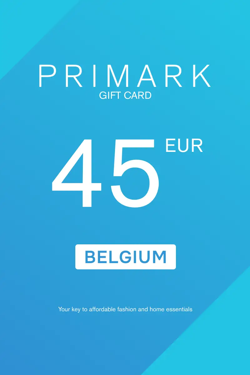 Primark 45 EUR Gift Card (Belgium) - Digital Key