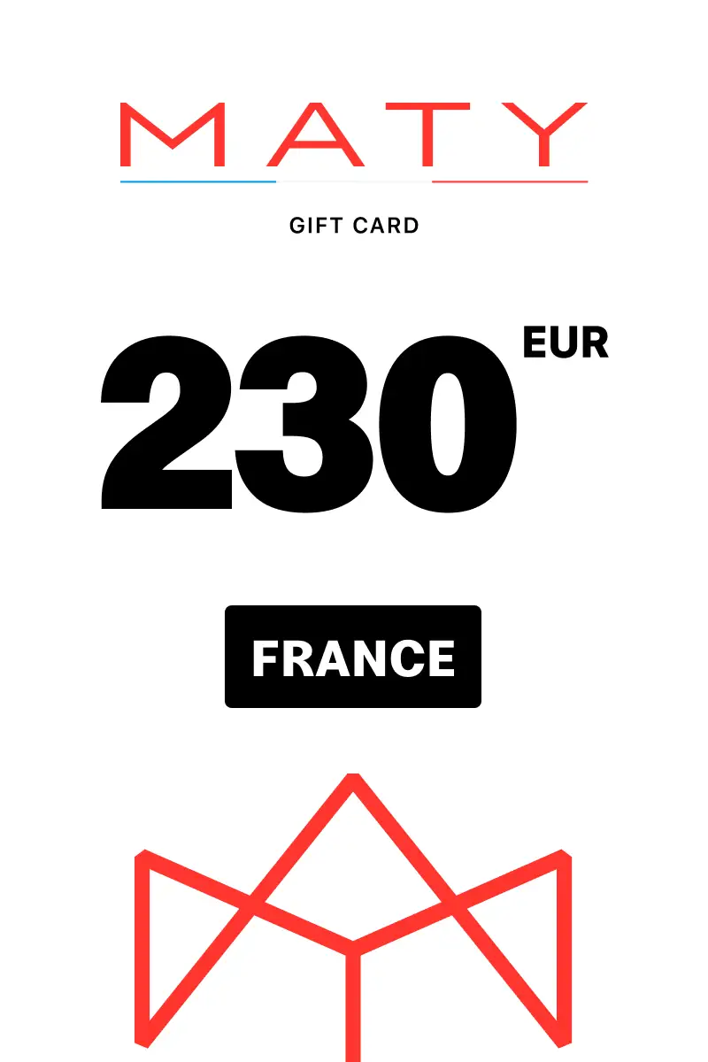 MATY 230 EUR Gift Card (France) - Digital Key