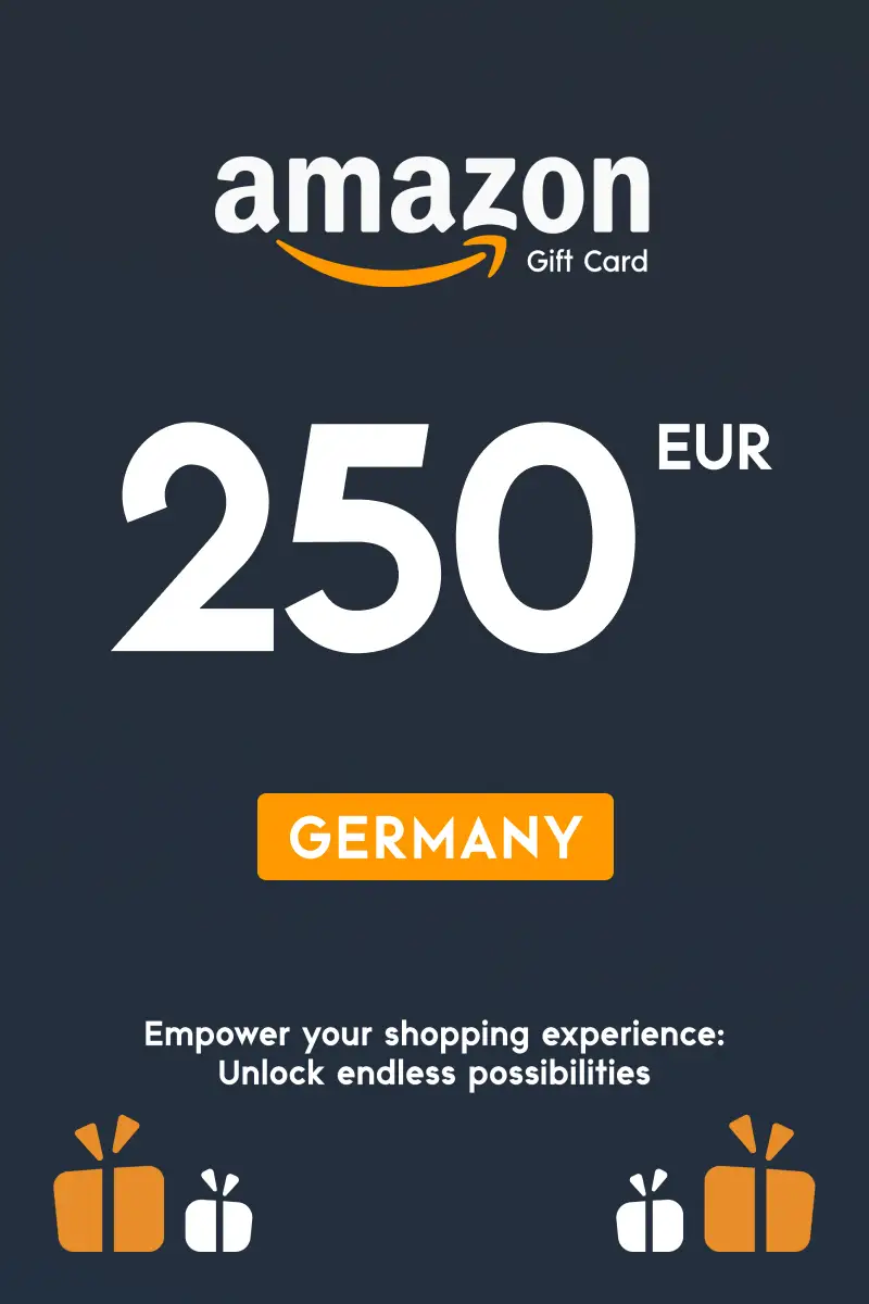Amazon 250 EUR Gift Card (Germany) - Digital Key