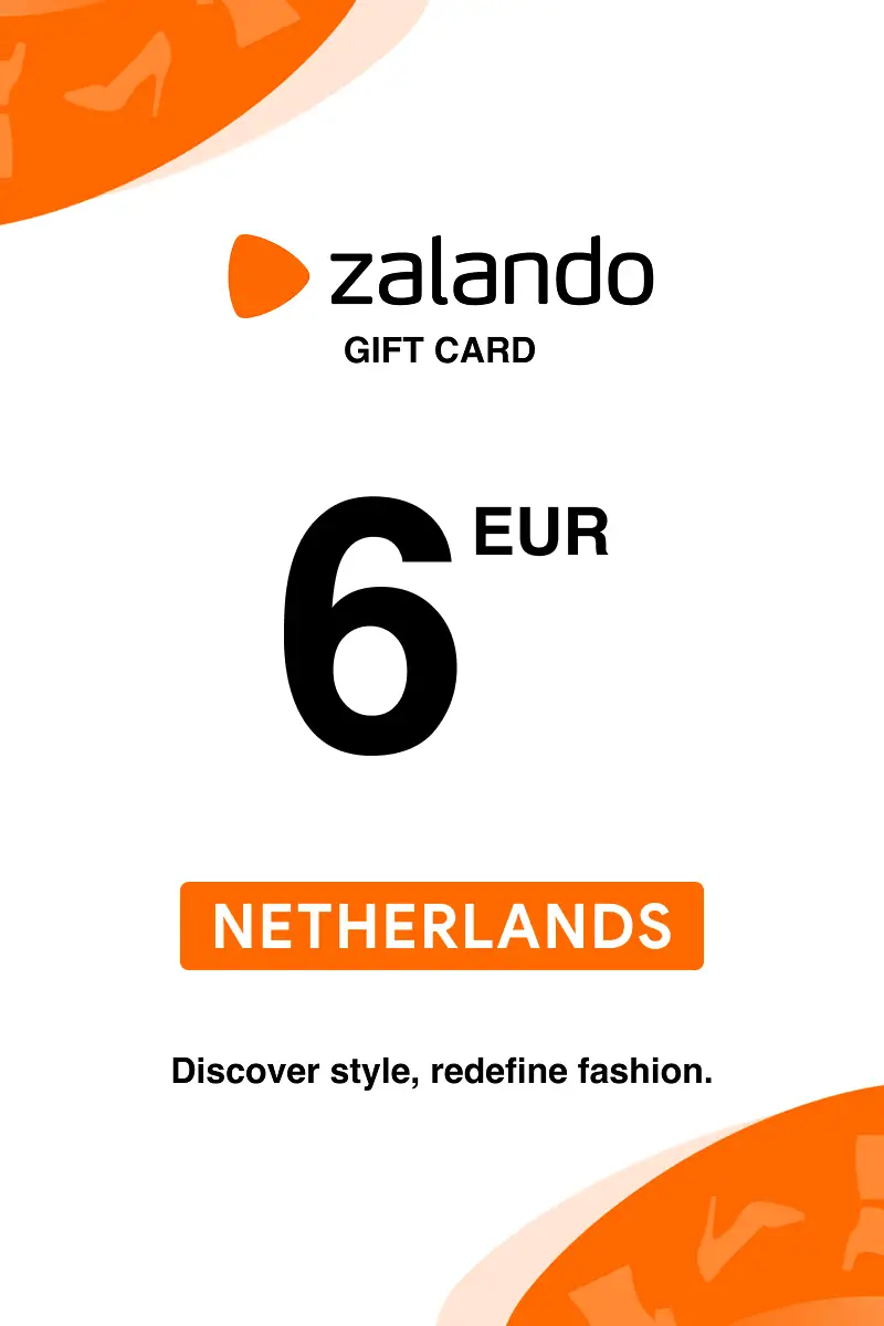 Zalando 6 EUR Gift Card (Netherlands) - Digital Key