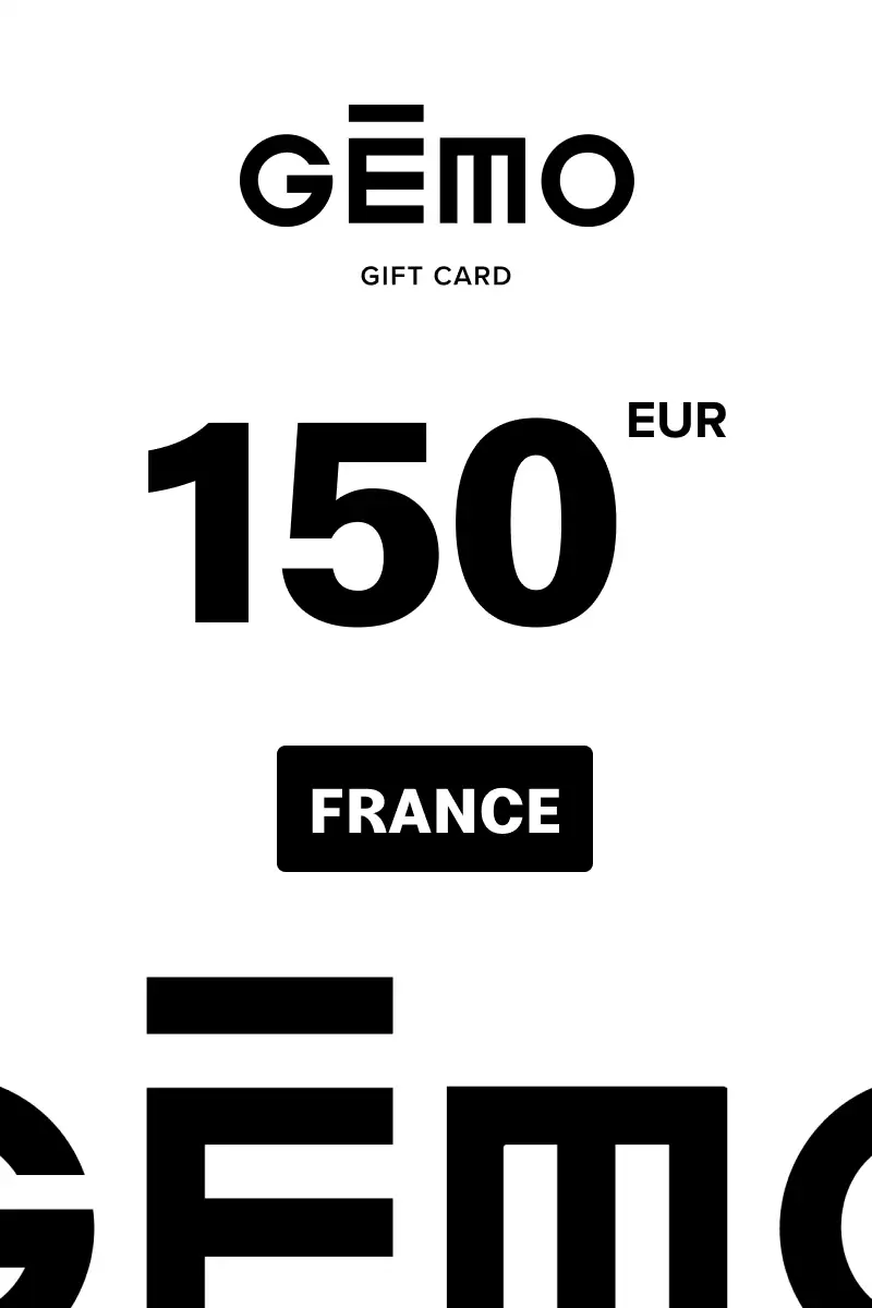 Gemo 150 EUR Gift Card (France) - Digital Key