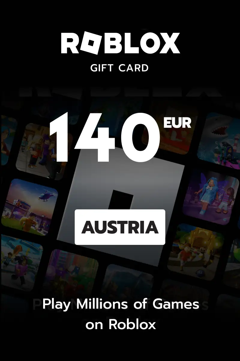 Roblox 140 EUR Gift Card (Austria) - Digital Key