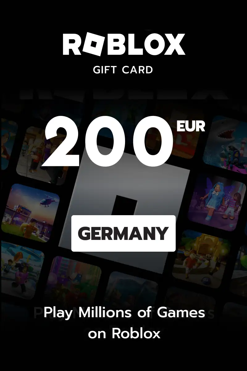 Roblox 200 EUR Gift Card (Germany) - Digital Key